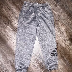 Adidas Kids Heather Gray Sweatpants